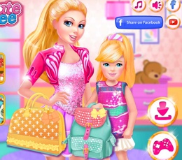 Barbie Ve Kelly'nin Çanta Tasarımı
