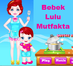 Bebek Lulu Mutfakta