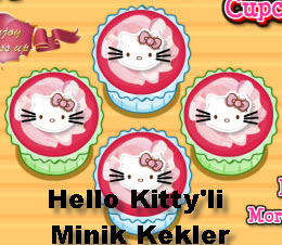Hello Kitty'li  Minik Kekler