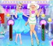 Barbie Ve Elsa Moda Show