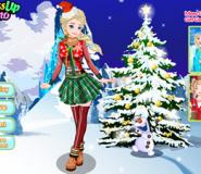 Elsa'nın Yılbaşı Giysilerini Tasarla