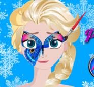 Elsa'nın Yüz Boyaması