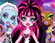 Monster High Kızlarının Makyajı