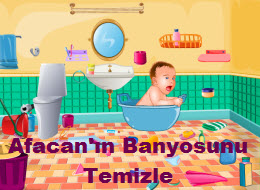 Afacan'ın Banyosunu Temizle