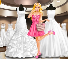 Barbie Düğün Alışverişinde
