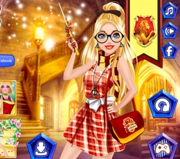 Barbie Harry Potter'ın Okulunda