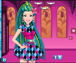 Barbie Monster High Okulunda