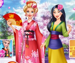 Barbie Mulan'ı Ziyaret Ediyor