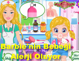 Barbie'nin Bebeği Alerji Oluyor