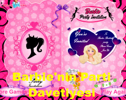 Barbie'nin Parti Davetiyesi