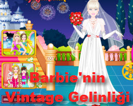 Barbie'nin Vintage Gelinliği