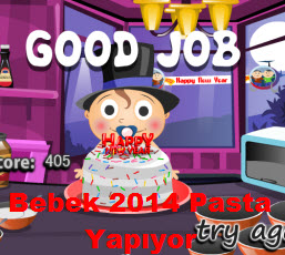 Bebek 2014 Pasta Yapıyor