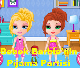 Bebek Barbie'nin Pijama Partisi