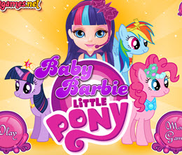 Bebek Barbie'nin Pony Dostu