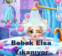 Bebek Elsa Yıkanıyor