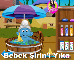 Bebek Şirin'i Yıka