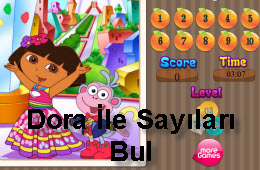 Dora İle Sayıları Bul