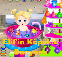 Elif'in Köpüklü Banyosu