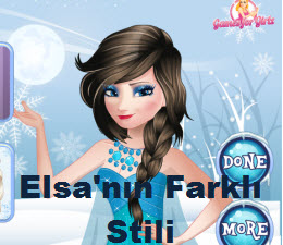 Elsa'nın Farklı Stili
