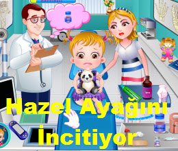 Hazel Ayağını İncitiyor