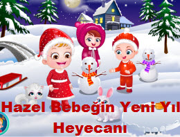 Hazel Bebeğin Yeni Yıl Heyecanı