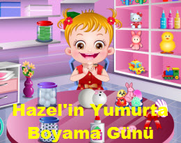 Hazel'in Yumurta Boyama Günü