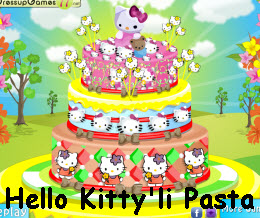 Hello Kitty'li Pasta