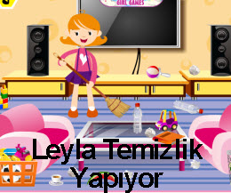 Leyla Temizlik Yapıyor