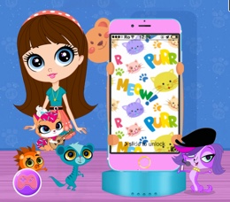 Littlest Pet Shop Telefon Dekorum