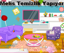 Melis Temizlik Yapıyor