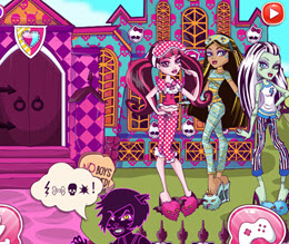 Monster High Kız Yurdu Temizliği