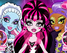 Monster High Kızlarının Makyajı