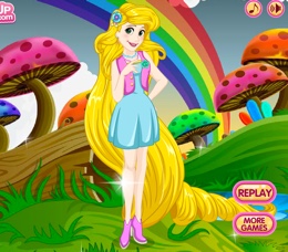 Rapunzel'in Hipster Stili