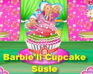Barbie'li Cupcake Süsle