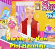 Barbie Ve Ken  Plaj Hazırlığı