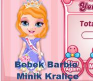 Bebek Barbie Minik Kraliçe