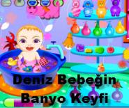 Deniz Bebeğin Banyo Keyfi