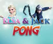 Elsa Ve Jack Masa Hokeyi Oynuyor