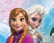 Frozen Kardeşler Puzzle