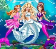 Gelin Deniz KızI Barbie Ve Nedimeleri
