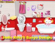 Hello Kitty'li Banyo Dekoru