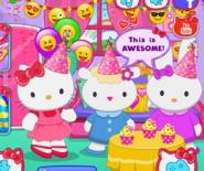 Hello Kitty'nin Emoji Partisi