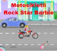 Motosikletli  Rock Star Barbie