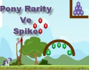 Pony Rarity  Ve  Spike