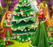 Rapunzel Ve Kızının Yılbaşı Ağacı