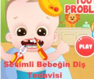 Sevimli Bebeğin Diş Tedavisi
