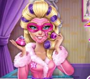 Süper Barbie'nin Bakımı Ve Makyajı