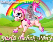 Süslü Bebek Pony